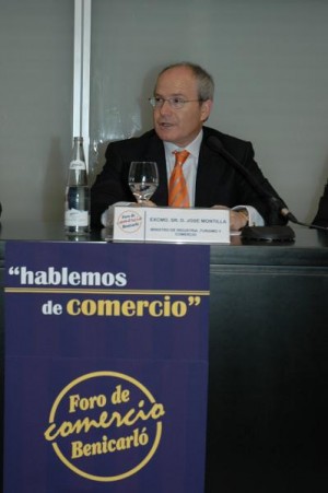 Intervención del Ministro de comercio en el foro de Benicarló